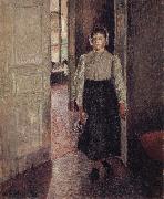Camille Pissarro The Young maid France oil painting artist